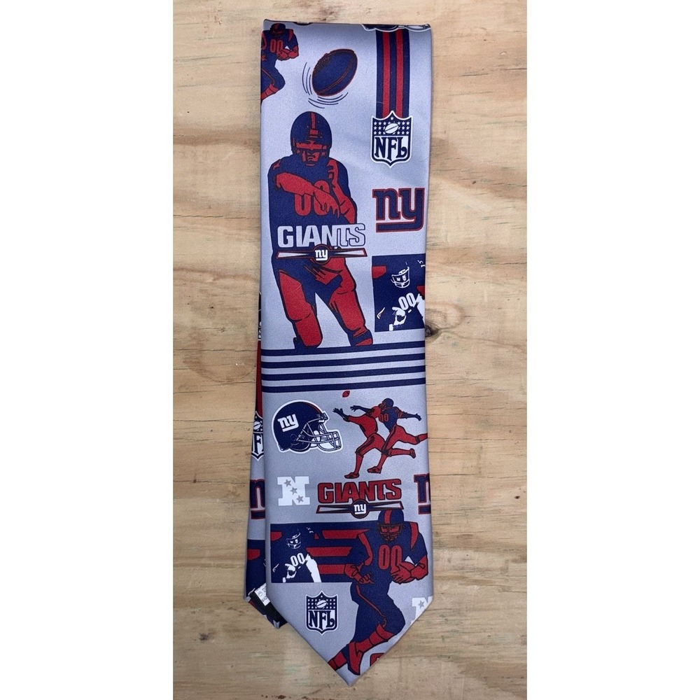 New York Giants NFL Tie Licensed Giants Neckties NEW Vintage In The Game